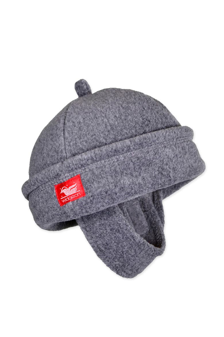 Warmplus Water Repellent Polartec® Fleece Beanie, Main, color, Heather Gray