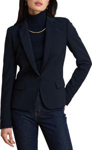 Lauren Ralph Lauren Crepe Blazer