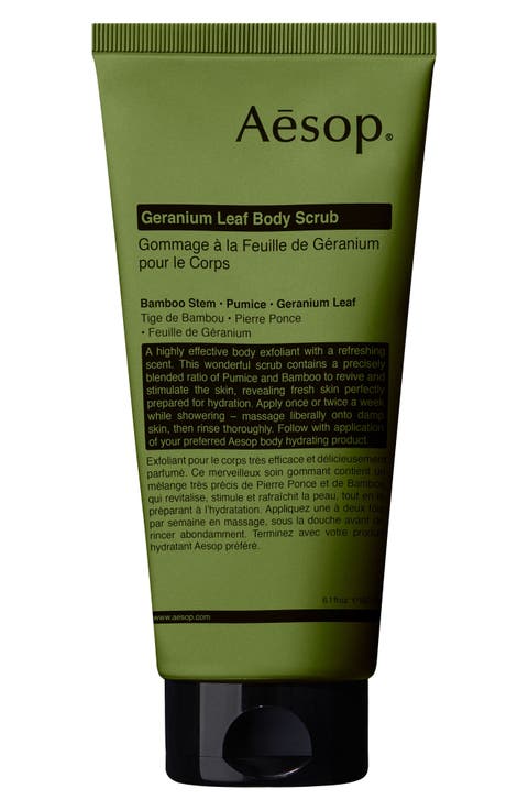 Geranium Leaf Body Scrub