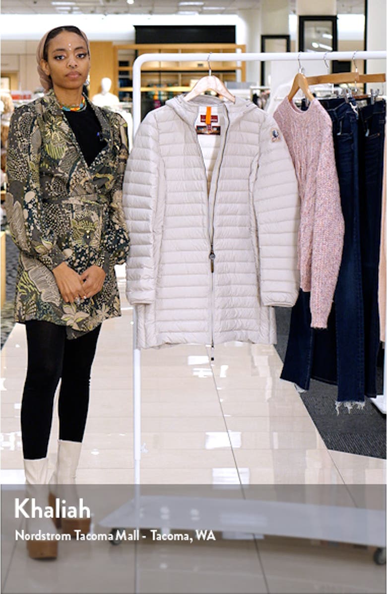 Irene Quilted Water Repellent Down Puffer Jacket, sales video thumbnail