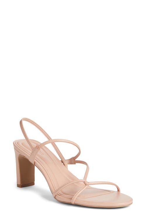 Open Edit Pia Slingback Sandal In Tan Blush