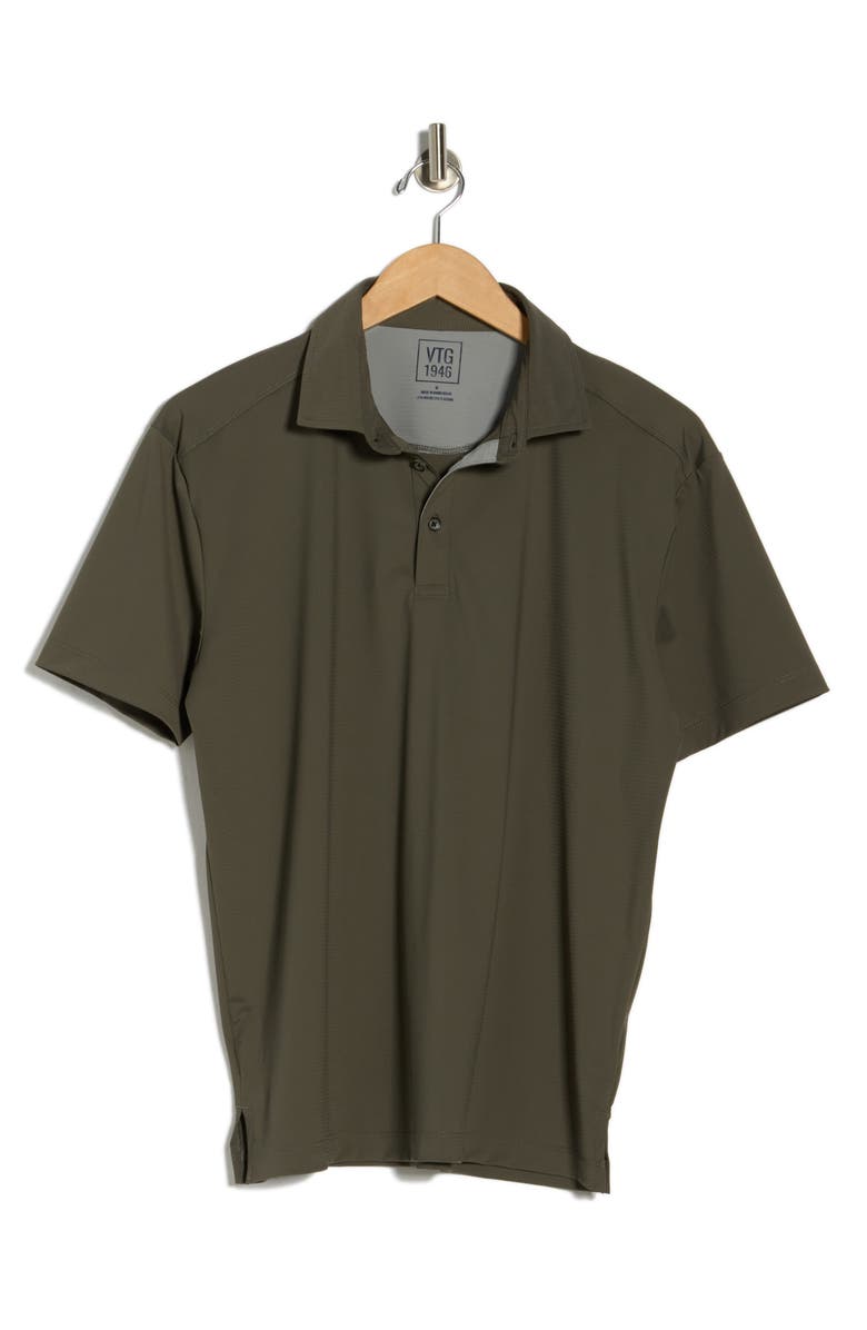 Vintage 1946 Micropattern Polo, Alternate, color, Dark Olive