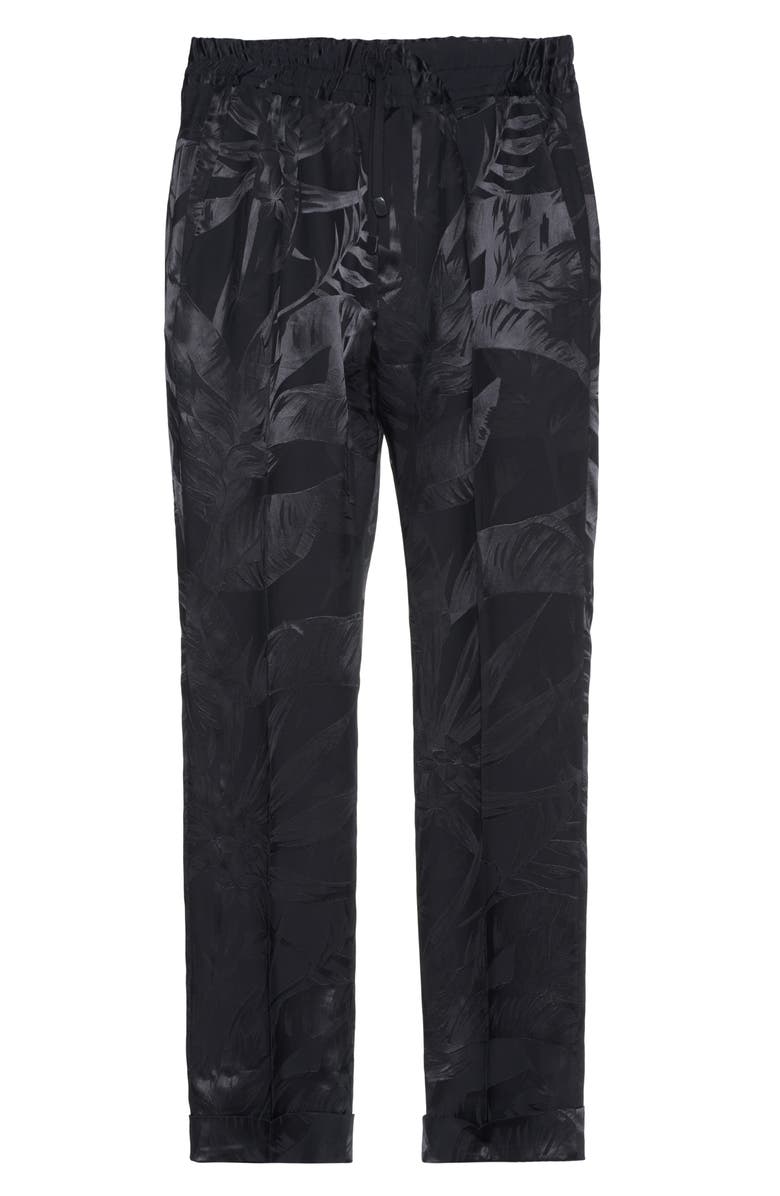 TOM FORD Austin Floral Jacquard Joggers, Alternate, color, 
