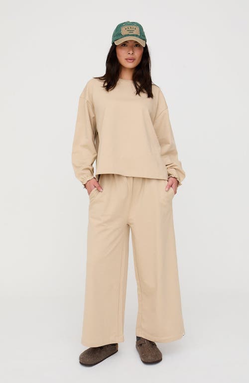 Turtledove London Organic Cotton Ivy Sweatshirt In Brown