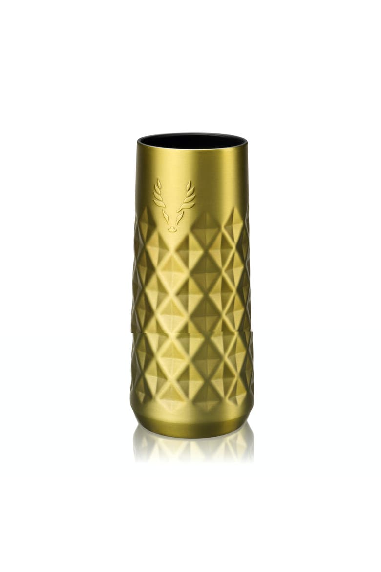 Paragon Stainless Steel Champagne Flute, Main, color, Gold