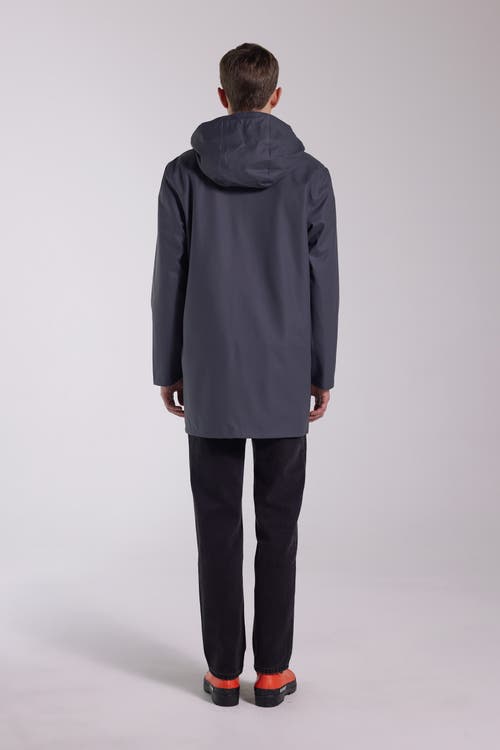 Stutterheim Stockholm Lightweight Raincoat In Gray