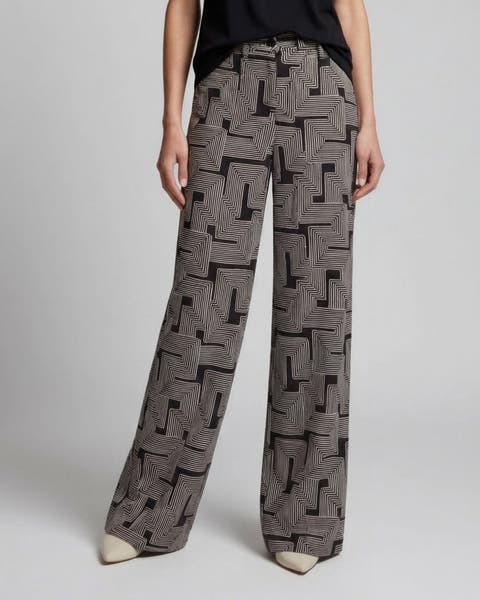 Inter Twine Womens Wide-leg Pant