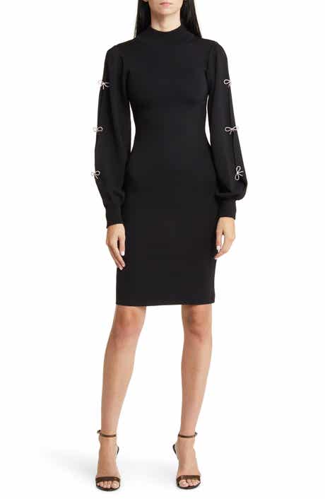 Eliza J Long Sleeve Sweater Dress