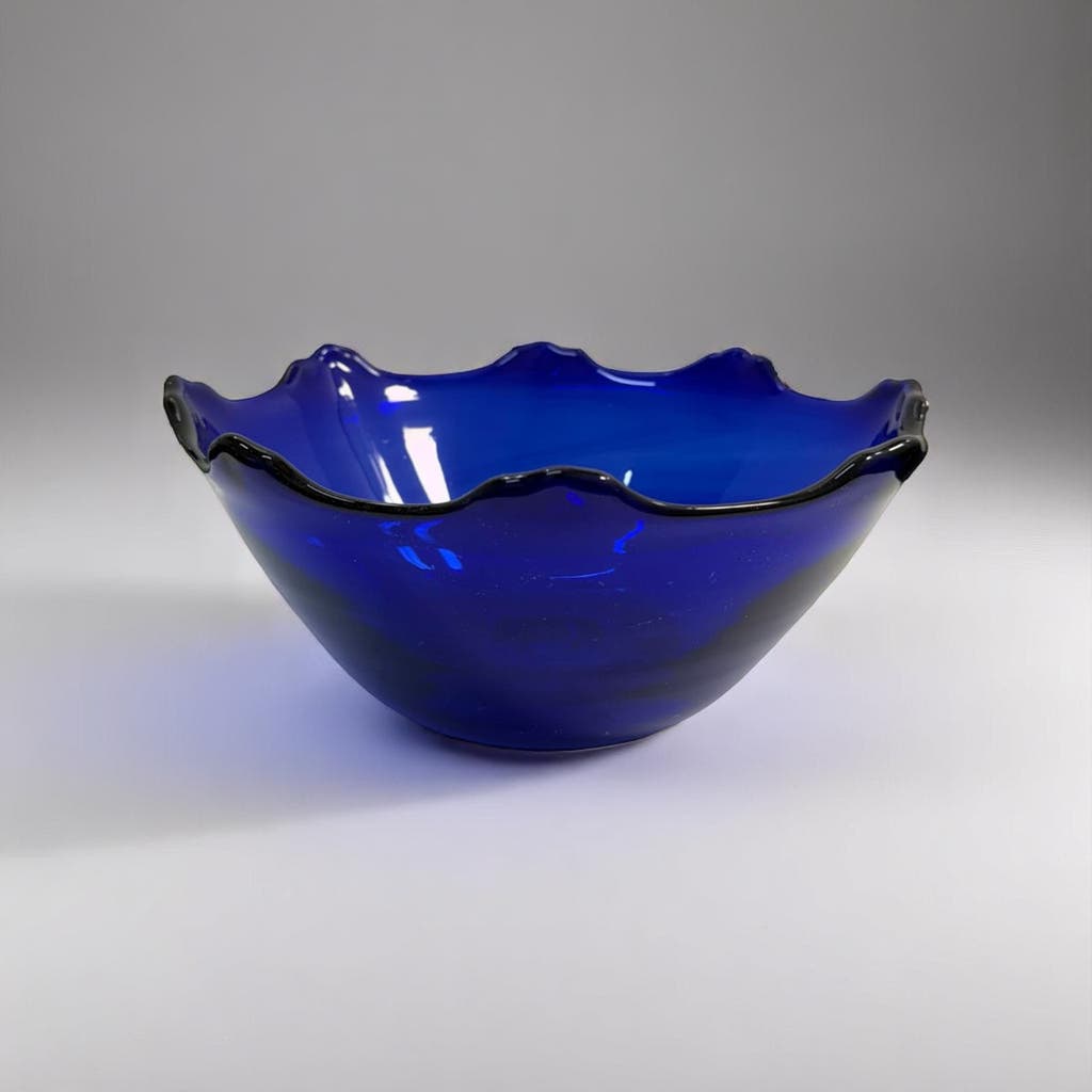 Meso Goods Parras Blue Bowl In Blue