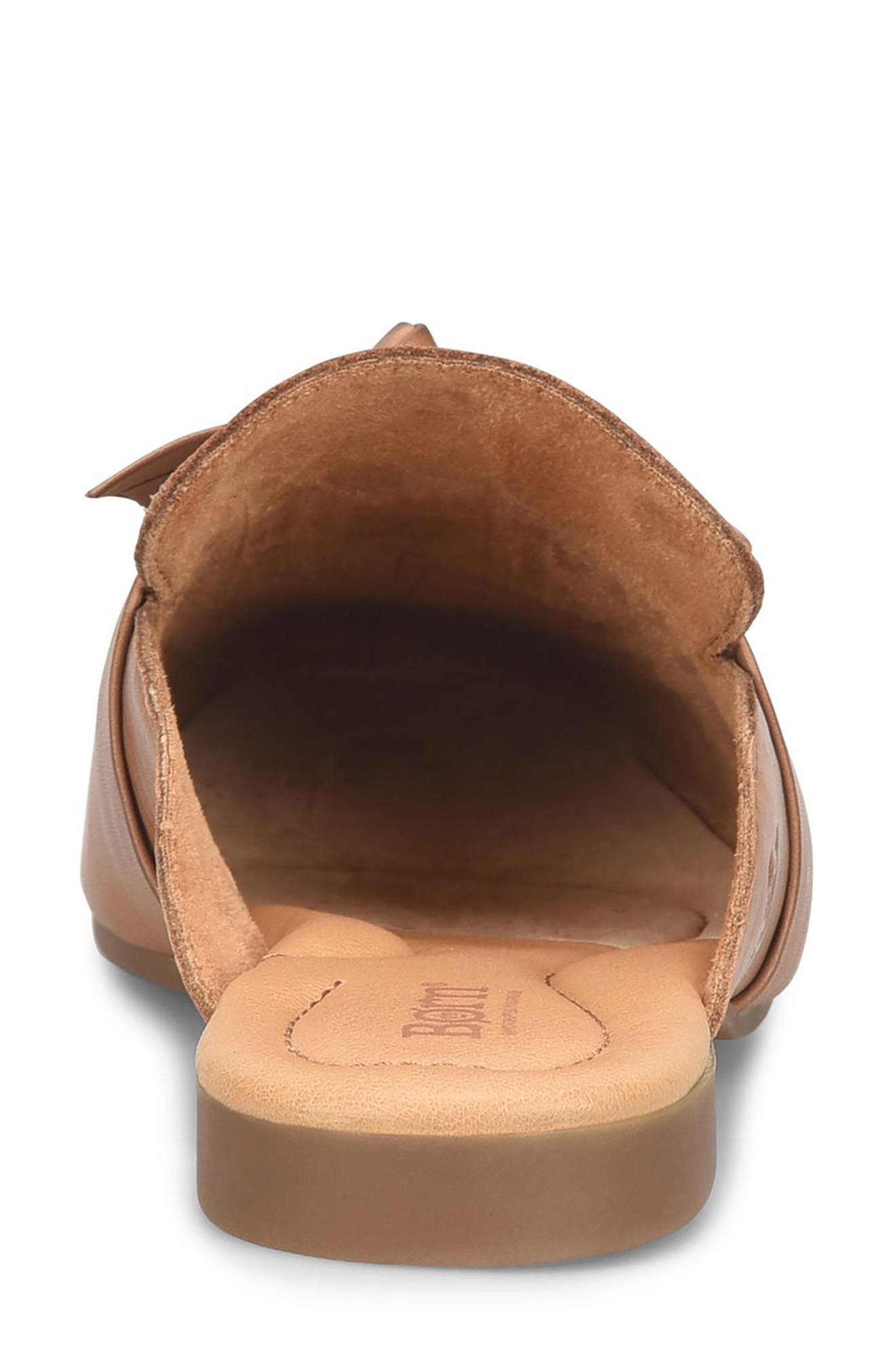 Annie Loafer Mule, Alternate, color, BROWN LEATHER