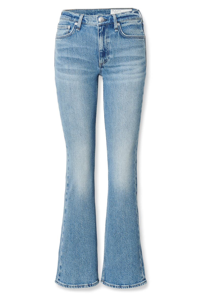 Peyton Mid Rise Bootcut Jeans, Main, color, MONTEROSSO