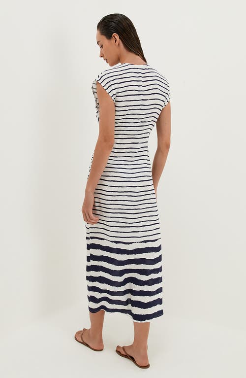 Vix Paula Hermanny Symphonie Sasha Cover-up Maxi Dress In Blue