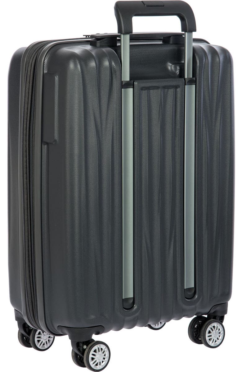 Bric's Cervia 21" Spinner Carry-on with Front Pocket, Alternate, color, Dark Grey
