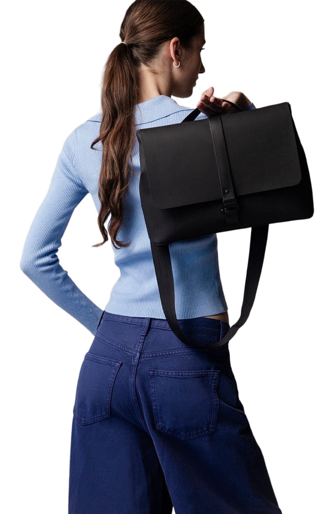 Spläsh Crossbody Large 14", Alternate, color, Black