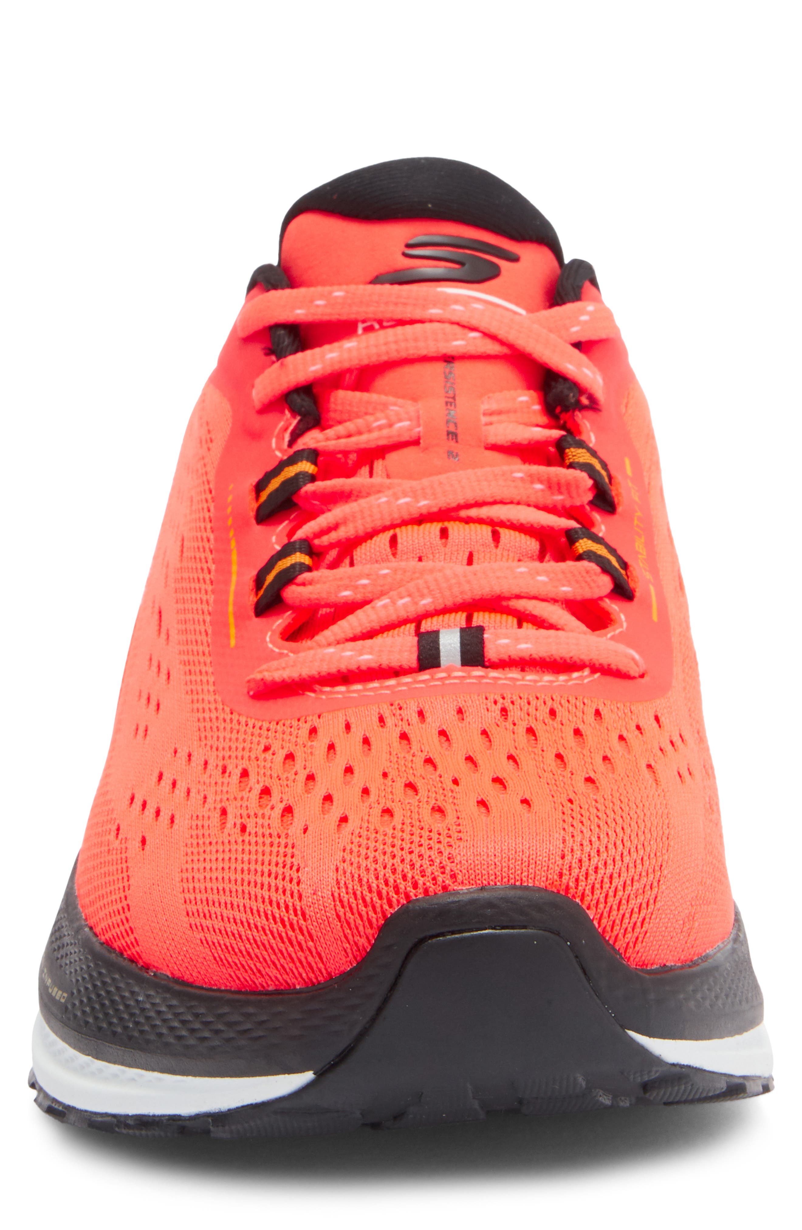 GO RUN Persistence 2 Running Shoe, Alternate, color, RED/ BLACK