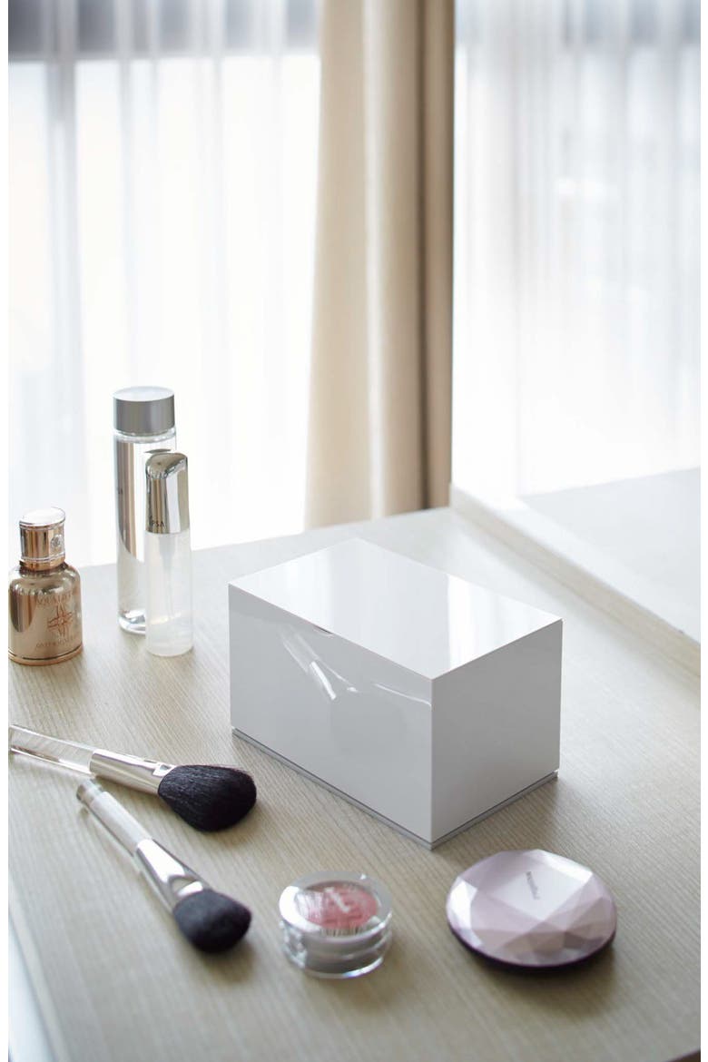 Skincare Organizer, Alternate, color, WHITE