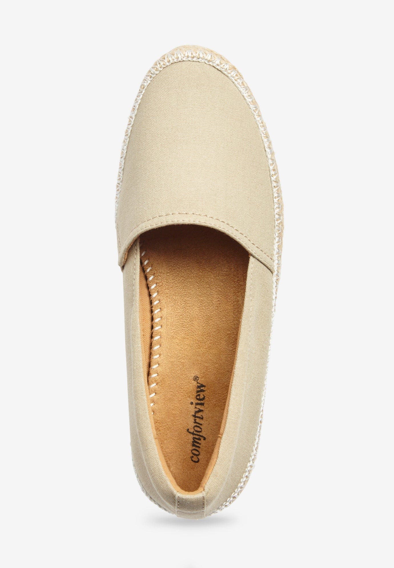 The Spencer Slip On Flat, Alternate, color, NEW KHAKI