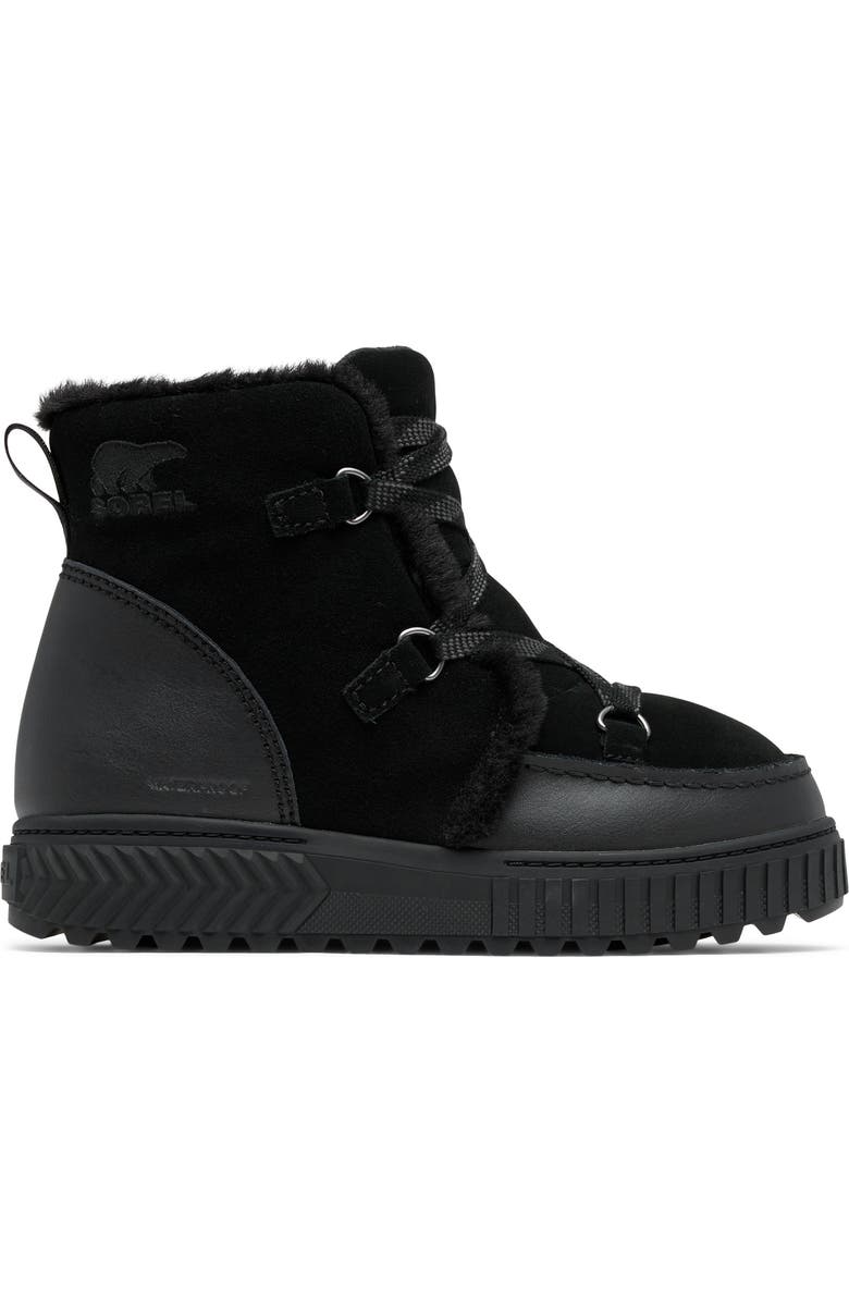 SOREL One Ave<sup>™</sup> Alpine Faux Fur Trim Waterproof Boot, Alternate, color,