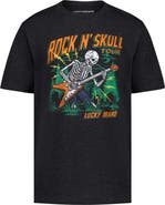 Lucky Brand Kids' Rock 'n' Skulls Graphic T-Shirt