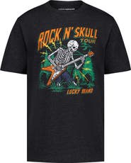 Lucky Brand Kids' Rock 'n' Skulls Graphic T-Shirt