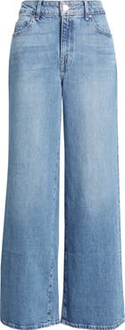 Treasure & Bond High Waist Denim Wide Leg Jeans