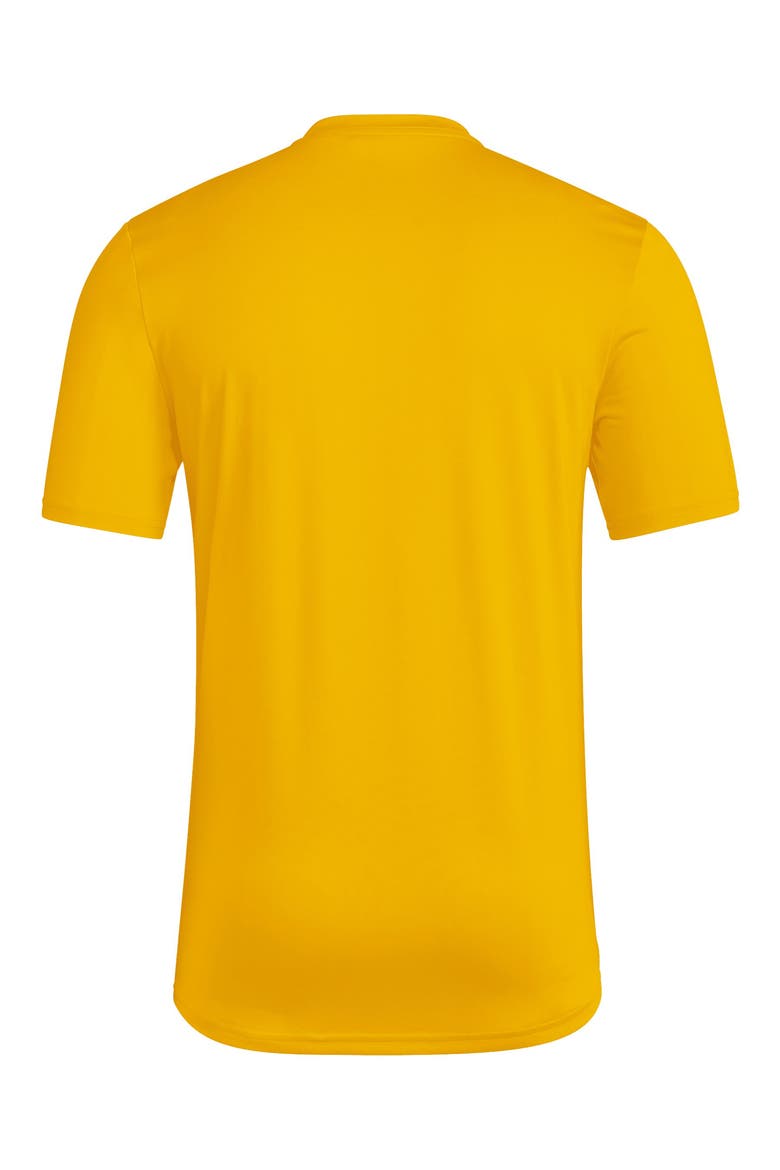 Pregame Logo T-Shirt, Alternate, color, TEAM COLLEGIATE GOLD/ WHITE