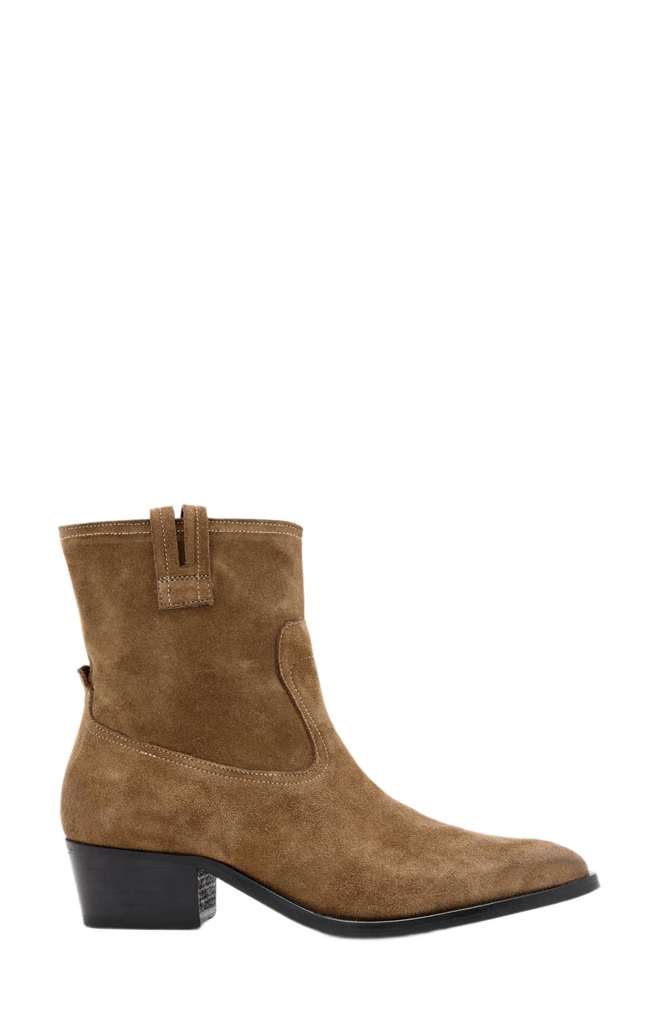 Jura Leather Bootie, Alternate, color, TOBACCO BROWN