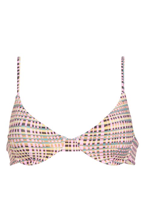 Crossed Path Wire Bikini Top