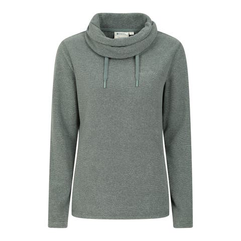 Hebridean Cowl Neck Fleece Top