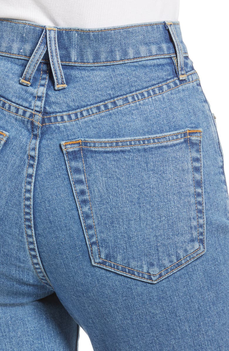 SLVRLAKE Beatnik High Waist Ankle Slim Jeans, Alternate, color,