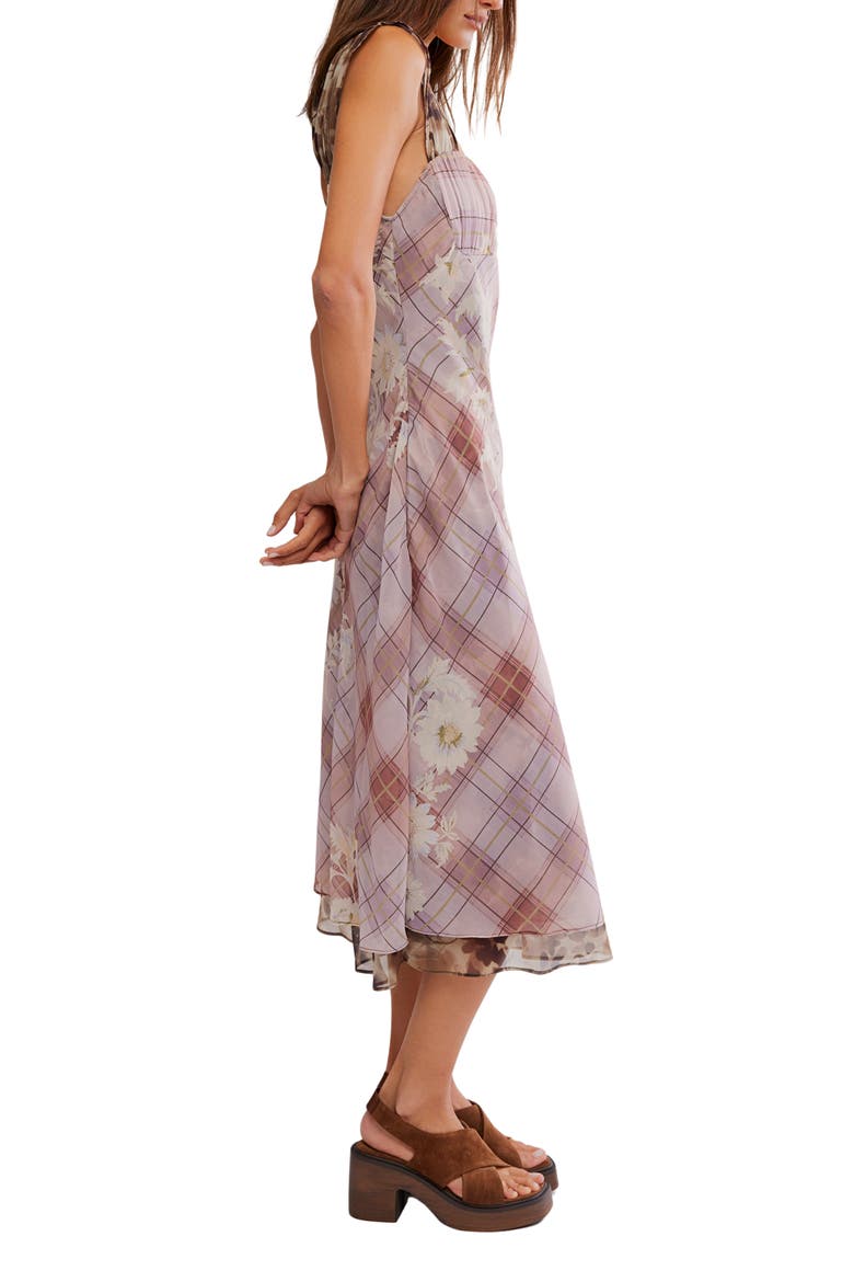 Morning Dew Midi Dress, Alternate, color, AUTUMN COMBO