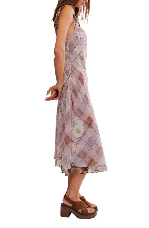 Free People Morning Dew Midi Dress In Multi