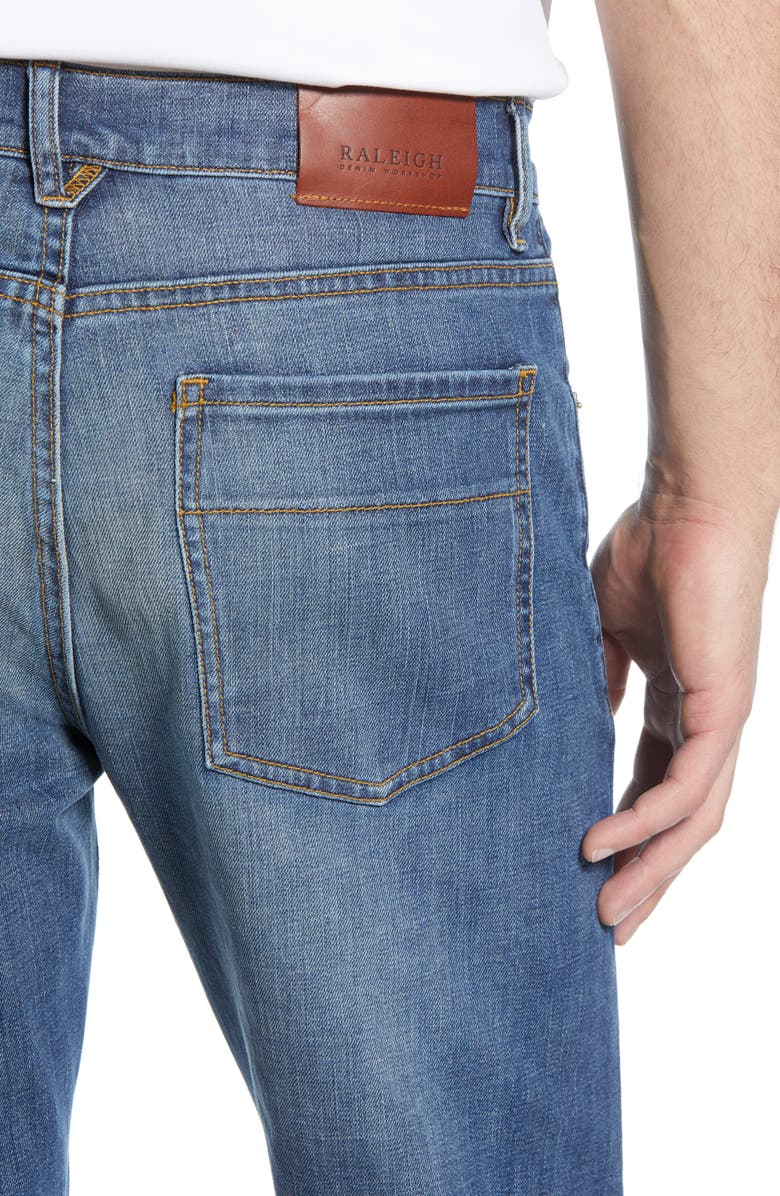Raleigh Denim Graham Relaxed Fit Taper Jeans, Alternate, color, 