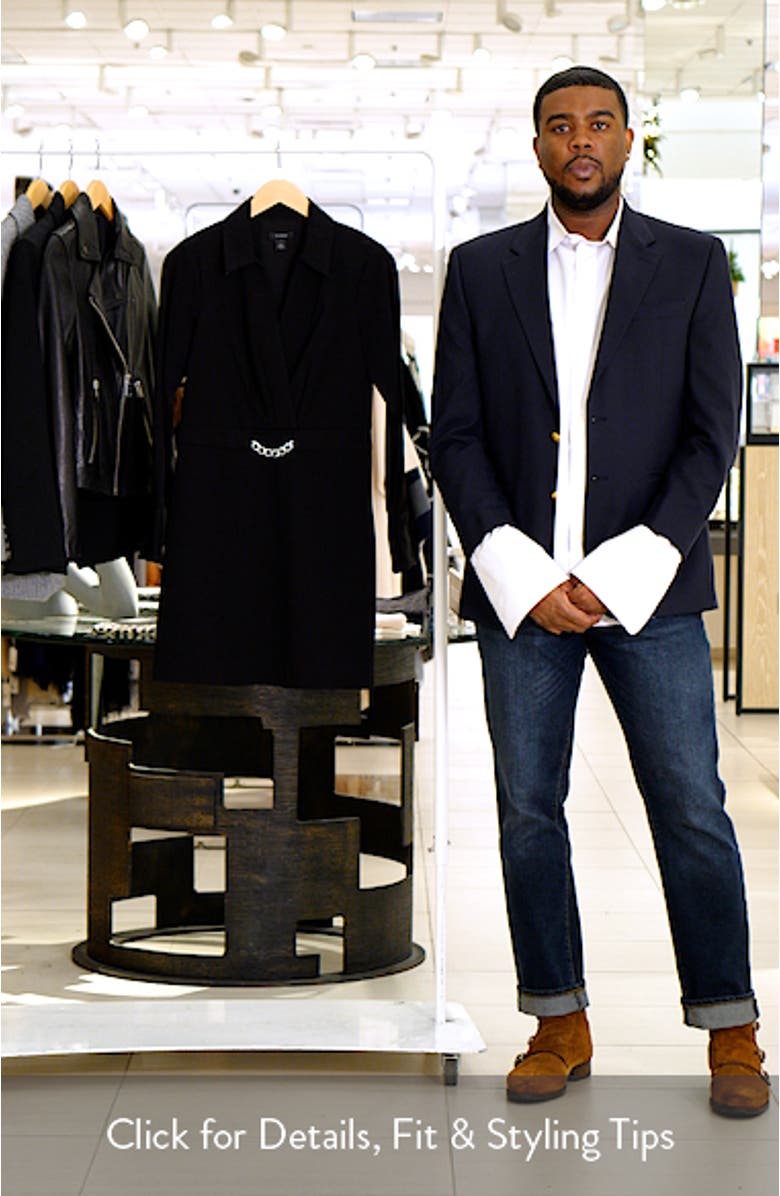 Chain Long Sleeve Minidress, sales video thumbnail