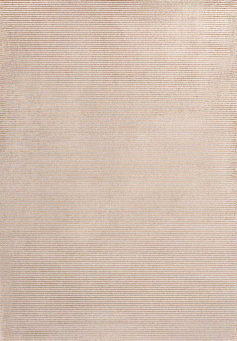 Cole Modern Minimalist Pinstripe High-Low Area Rug