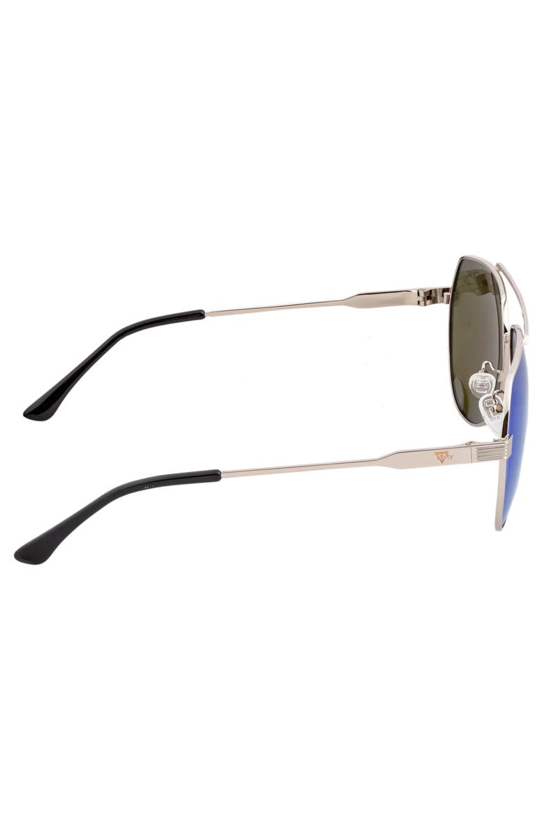 Costa Polarized Sunglasses, Alternate, color, Silver/Blue-Green