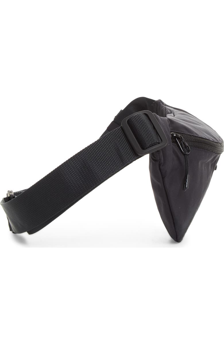 Nike Water Repellent Belt Bag, Alternate, color, Obsidian