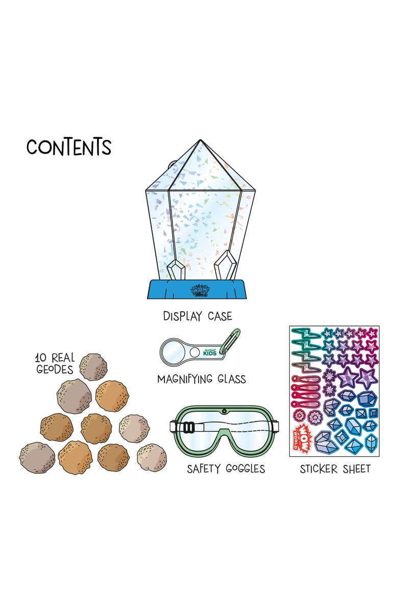 Thames & Kosmos Break-Open Crystal Geodes Kit, Alternate, color, Miscellaneous