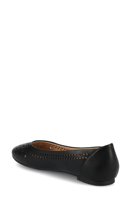 Journee Collection Kamrah Ballet Flat In Black Kamrah