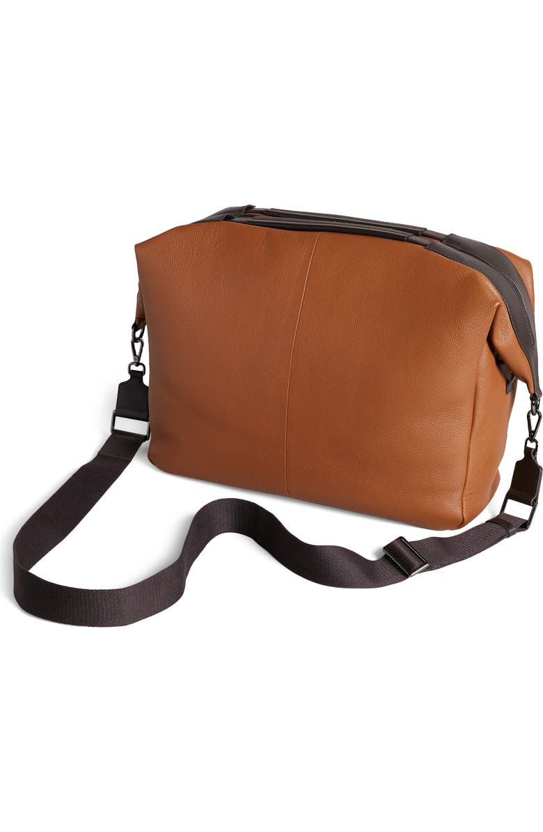 Ted Baker London Kaisel Leather Holdall Bag, Alternate, color,