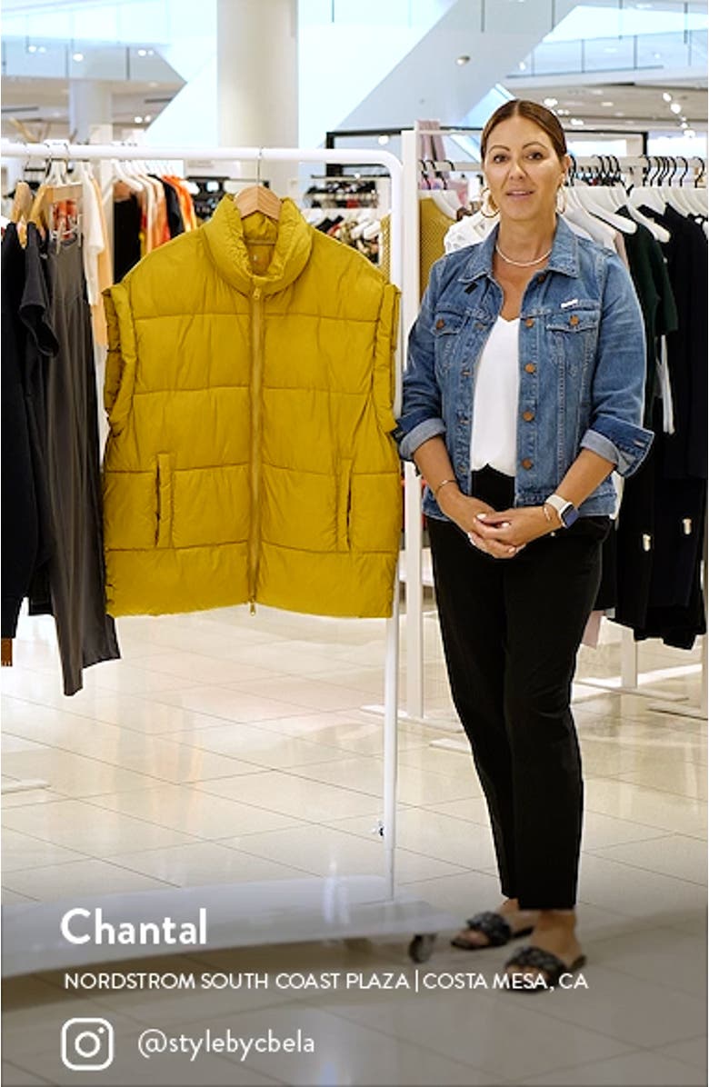In a Bubble Oversize Puffer Vest, sales video thumbnail