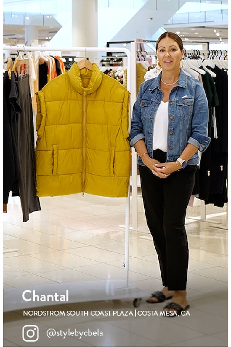 FP Movement In a Bubble Oversize Puffer Vest video