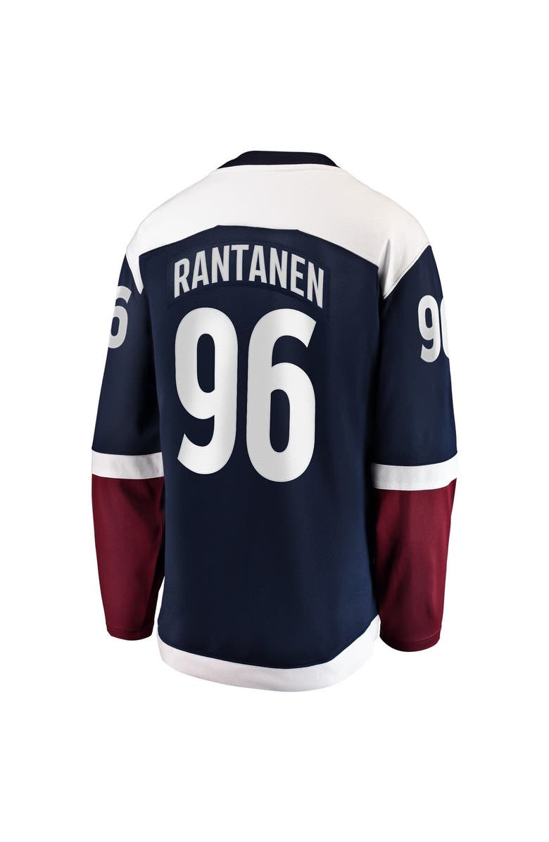 FANATICS Men's Fanatics Mikko Rantanen Navy Colorado Avalanche Premier Breakaway Player Jersey, Alternate, color, 