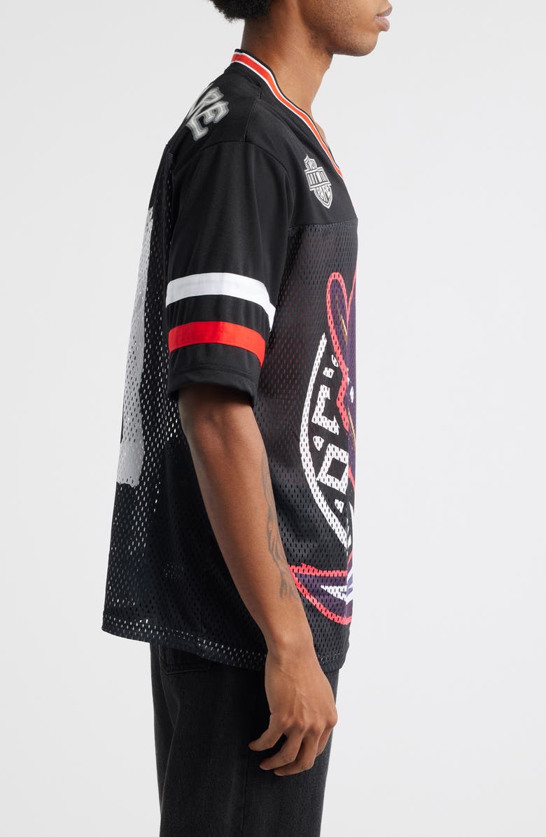 VERYRARE Reaper Mesh Graphic T-Shirt, Alternate, color, Black