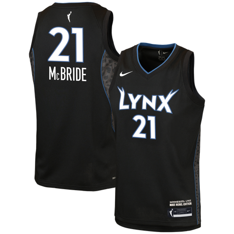 Youth Nike Kayla McBride Black Minnesota Lynx Victory Jersey - Rebel Edition