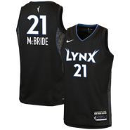 Nike Youth Nike Kayla McBride Black Minnesota Lynx Victory Jersey - Rebel Edition