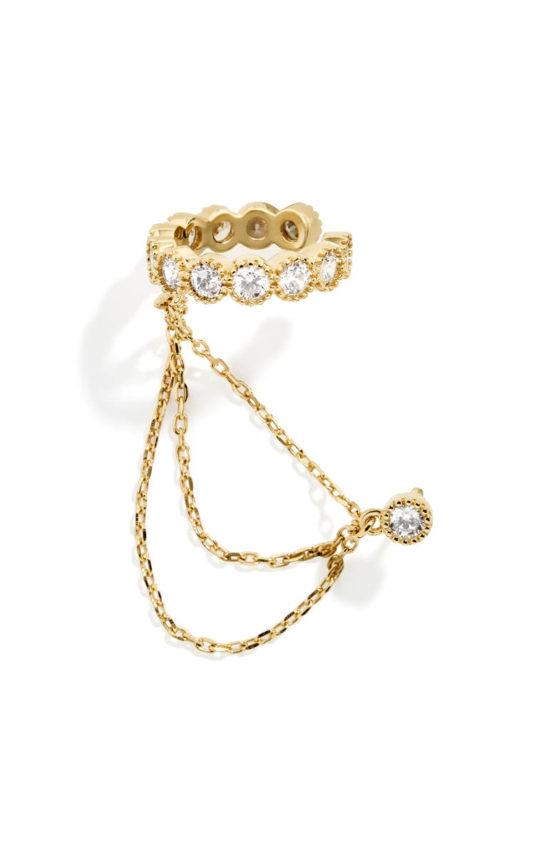 BaubleBar Bauble Bar Chain Stud Earring, Main, color,