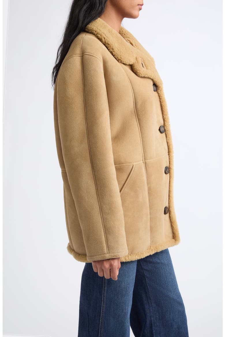 Lavington Faux Fur Coat, Alternate, color, DESERT KHAKI