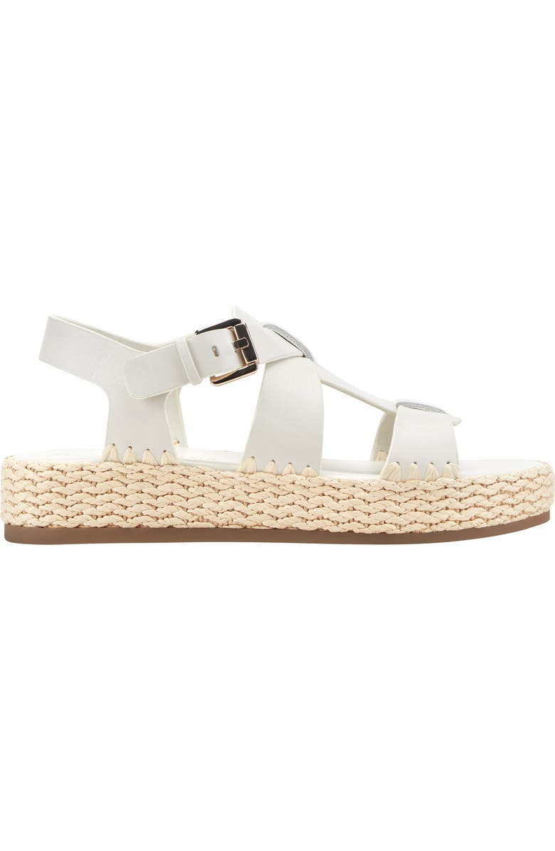 Marc Fisher LTD Elissa Platform Sandal, Alternate, color, Ivory