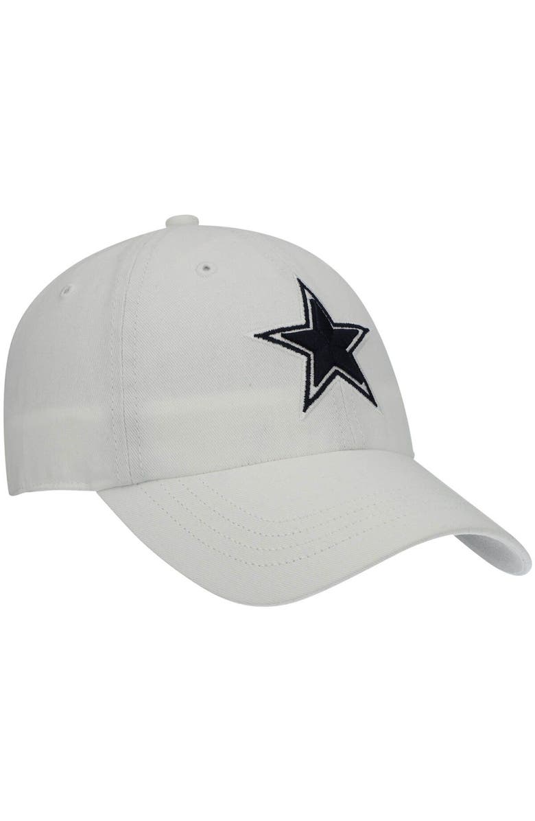 '47 Women's '47 White Dallas Cowboys Miata Clean Up Adjustable Hat, Alternate, color, White